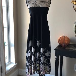 LuLaRoe dipped print maxi skirt